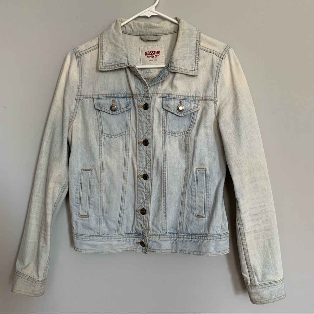 Mossimo Acid Washed Denim Jacket